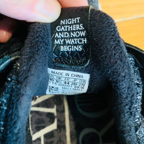 Adidas Ultra Boost 4.0 - Games of Thrones Nights Watch Men’s Size 10 (Used) - Picture 14 of 14